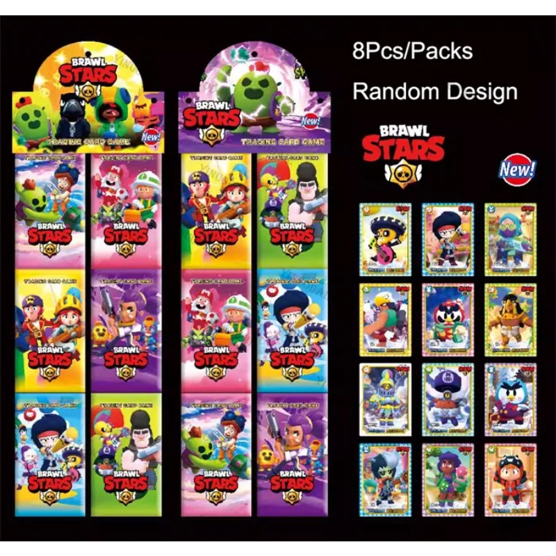 Board Game History - Random Collect Card Anime Brawl Stars