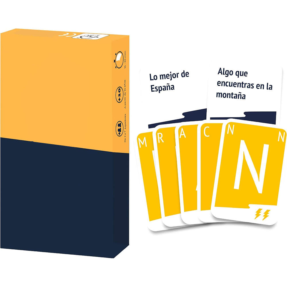 Board Game War - Fast Word Card Game Speed Thinking