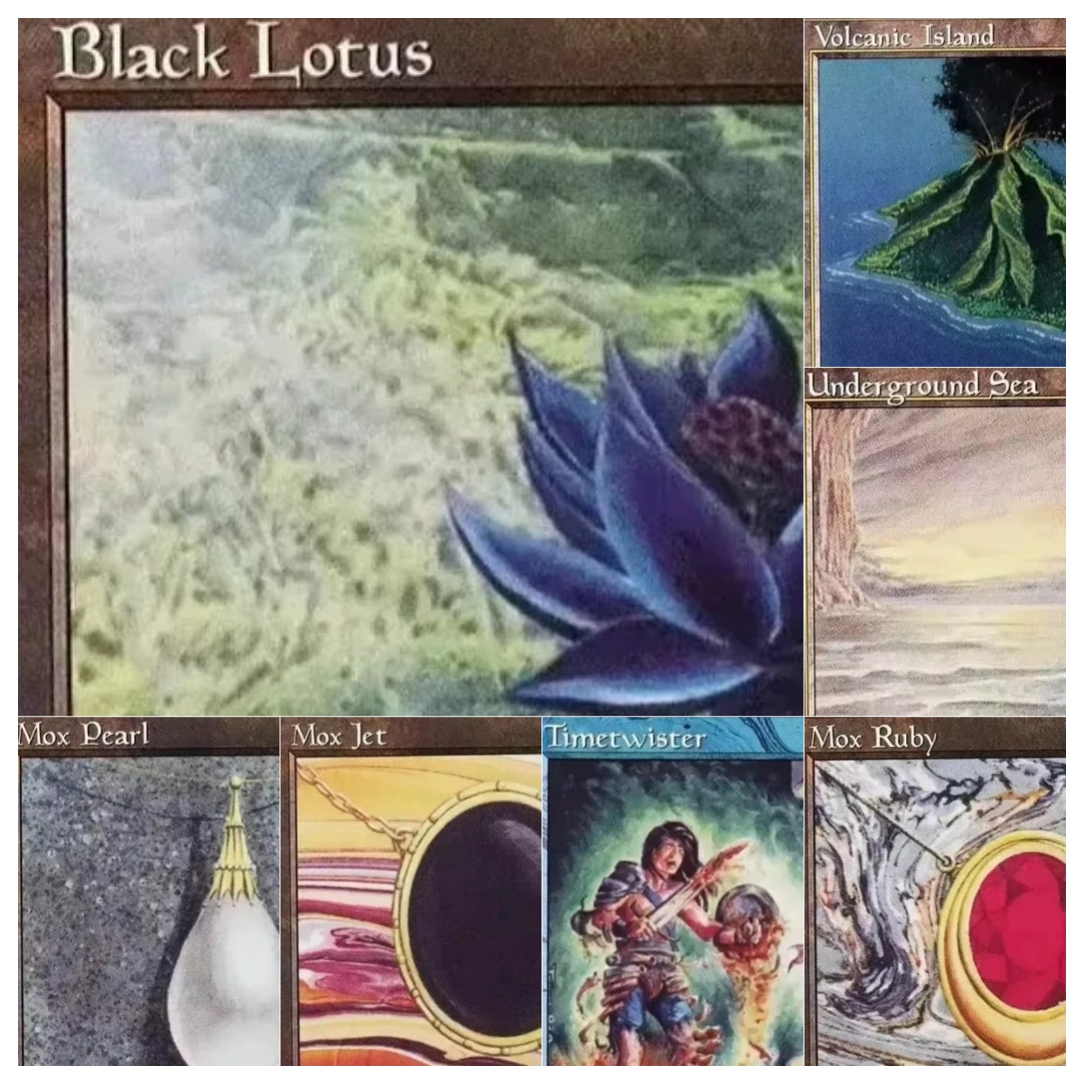 Board Game History - 30th [blacklotus Scrubland] TCG Cards Game