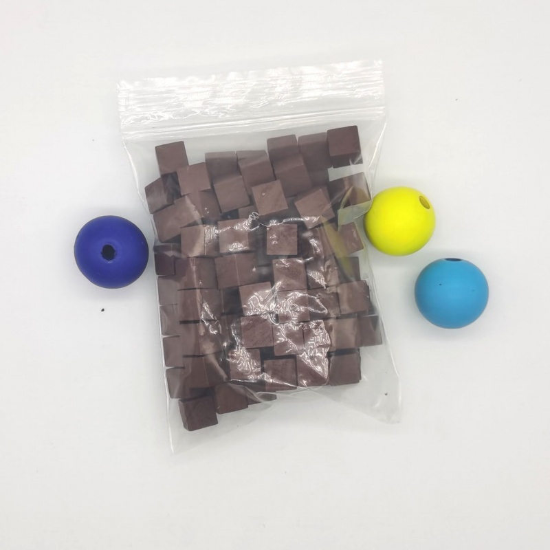 100Pcs/lots 10mm Wood Cubes Co - đánh giá và giá Board Game Hegemony