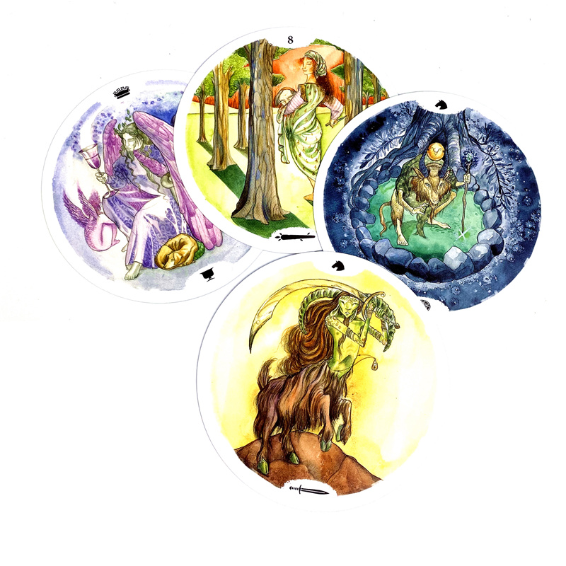 New Style Circle Of Life Tarot - đánh giá và giá Board Game Quantum