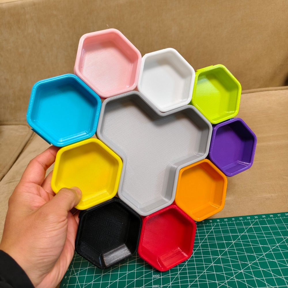 Token Tray Board Game Storage  - đánh giá và giá Board Game Hegemony