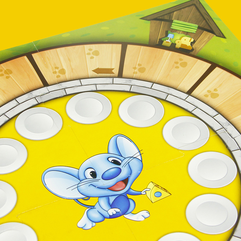 Mouse Cheese Children Board Ga - đánh giá và giá Board Game Multiplayer