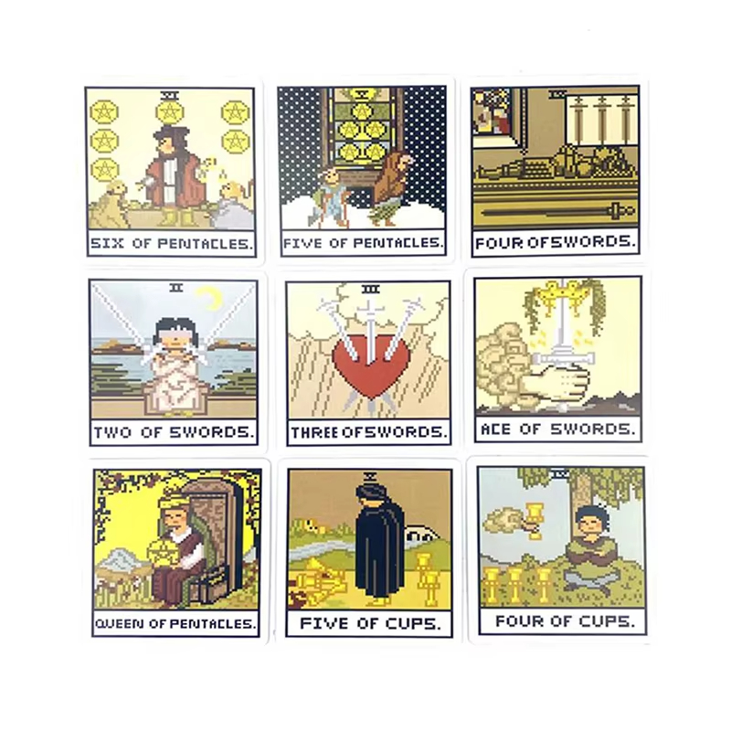 8 Bit Fantasy Tarot Deck Card  - đánh giá và giá Board Game Quantum