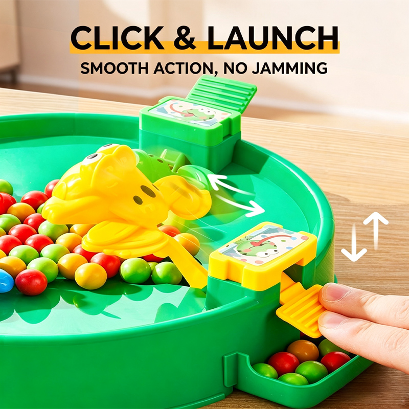Frog Eating Bean Children Toy  - đánh giá và giá Board Game Ludo