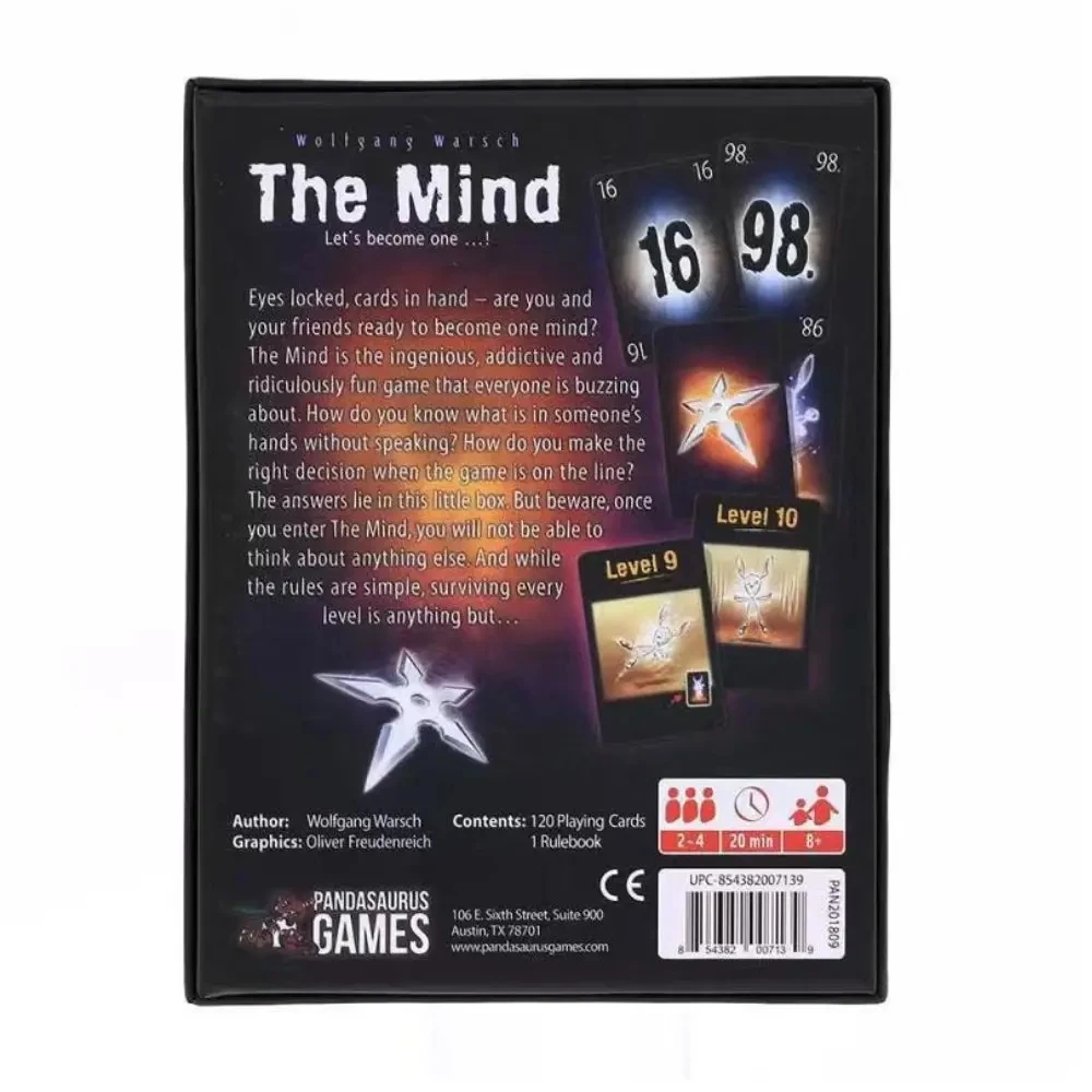 NEW The Mind Card Game Party P - đánh giá và giá Board Game Is