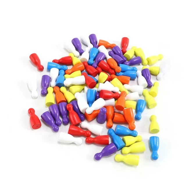 100 Pcs Colorful Wooden Chess  - đánh giá và giá Board Game Hegemony