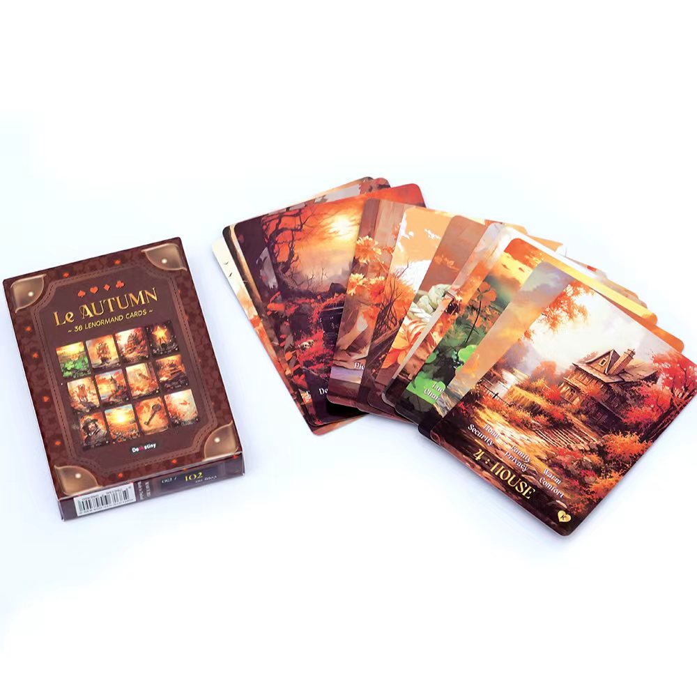 Lenormand Tarot Deck Le Autumn - đánh giá và giá Board Game Quantum