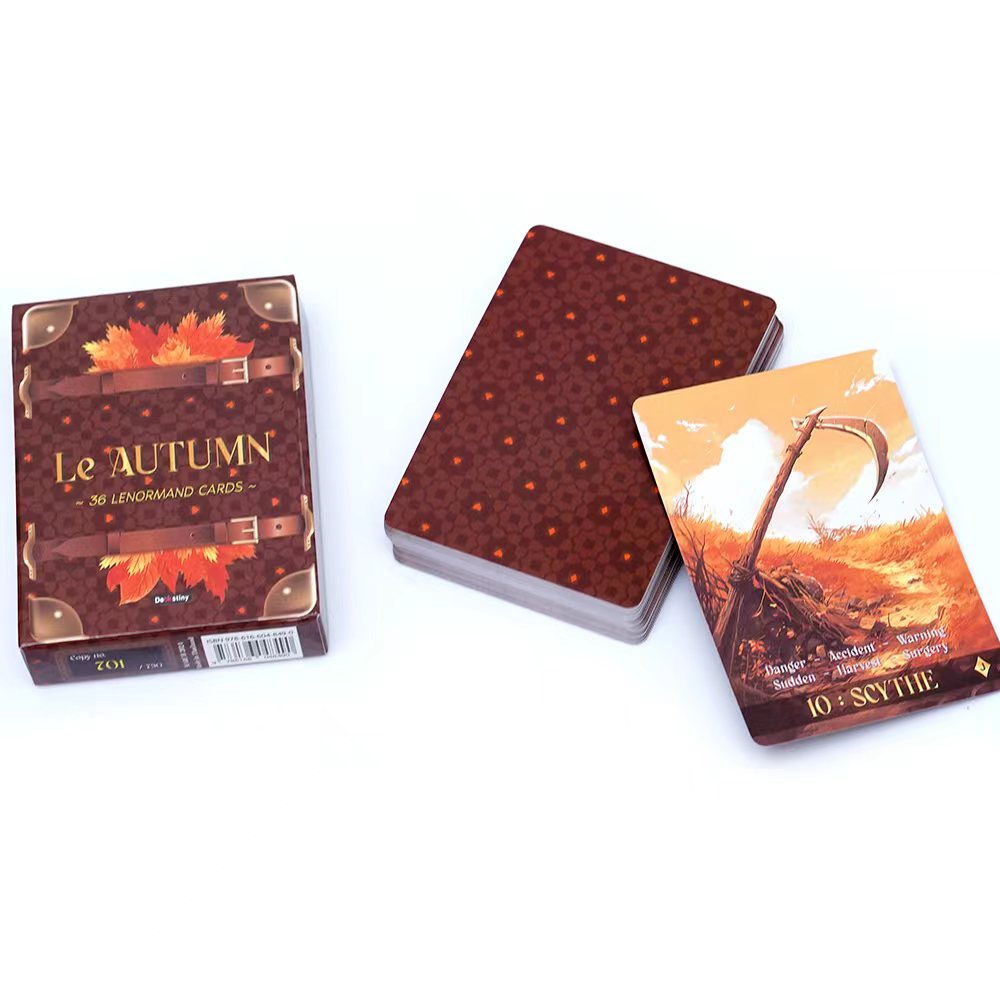 Lenormand Tarot Deck Le Autumn - đánh giá và giá Board Game Quantum