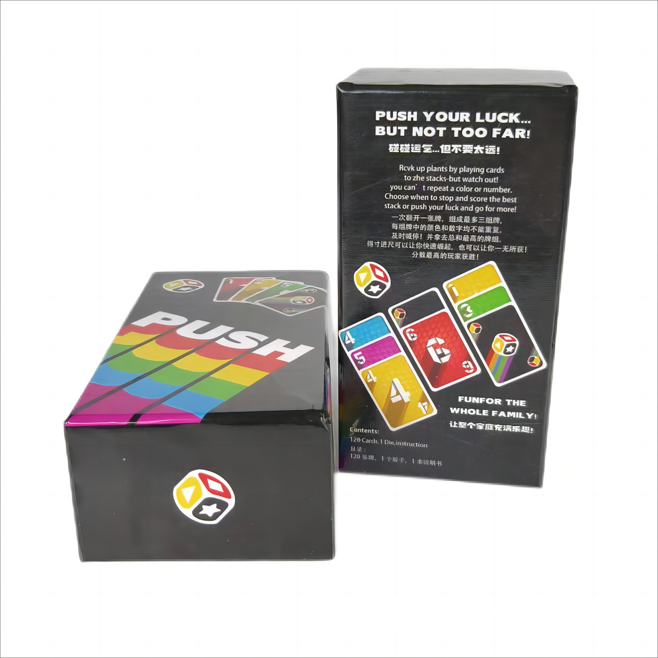 Push Card Game Adults and Teen - đánh giá và giá Board Game Solo
