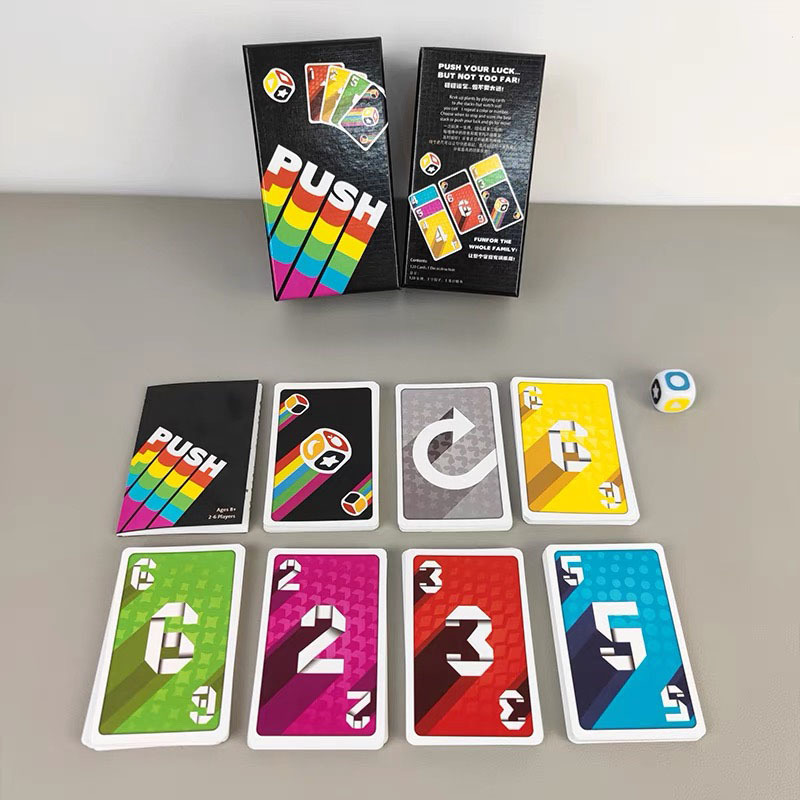 Push Card Game Adults and Teen - đánh giá và giá Board Game Solo