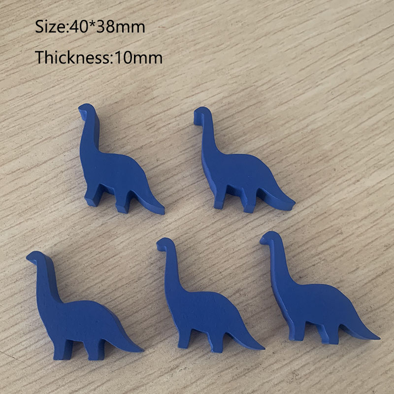 5 Pcs/set Wooden Dinosaur Boar - đánh giá và giá Board Game Solo