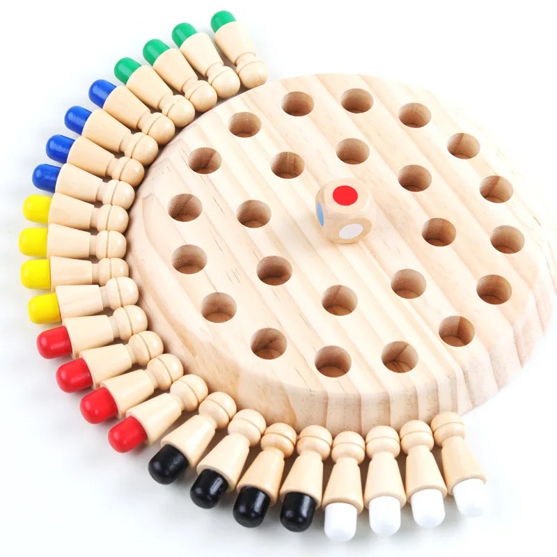 Wooden Memory Match Stick Ches - đánh giá và giá Board Game Oath