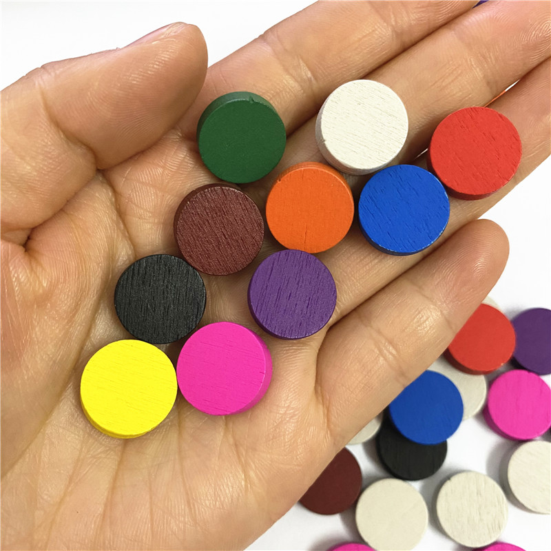 100pieces Diameter 15*5MM Wood - đánh giá và giá Board Game Hegemony