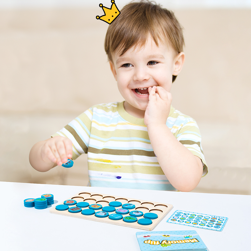 Wooden Memory Chess for Childr - đánh giá và giá Board Game Oath
