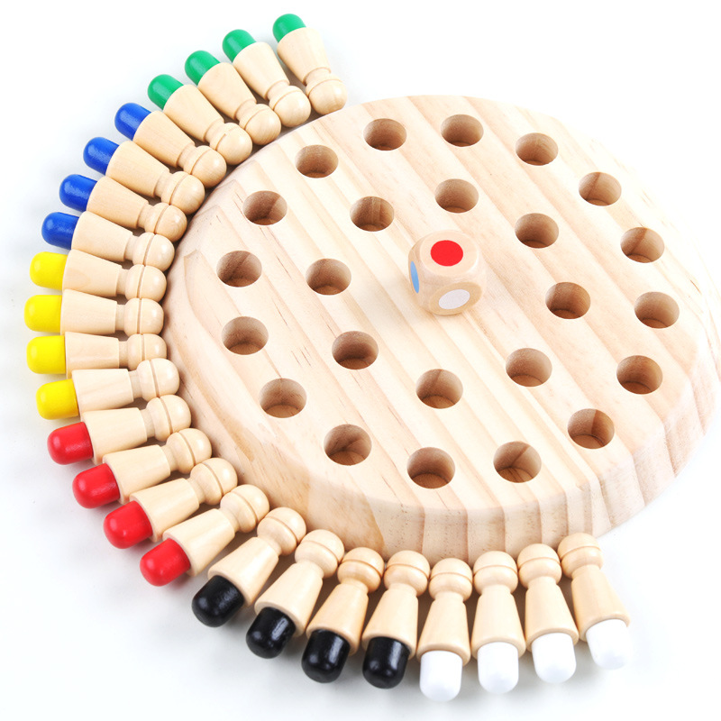 Wooden Memory Match Stick Ches - đánh giá và giá Board Game Oath
