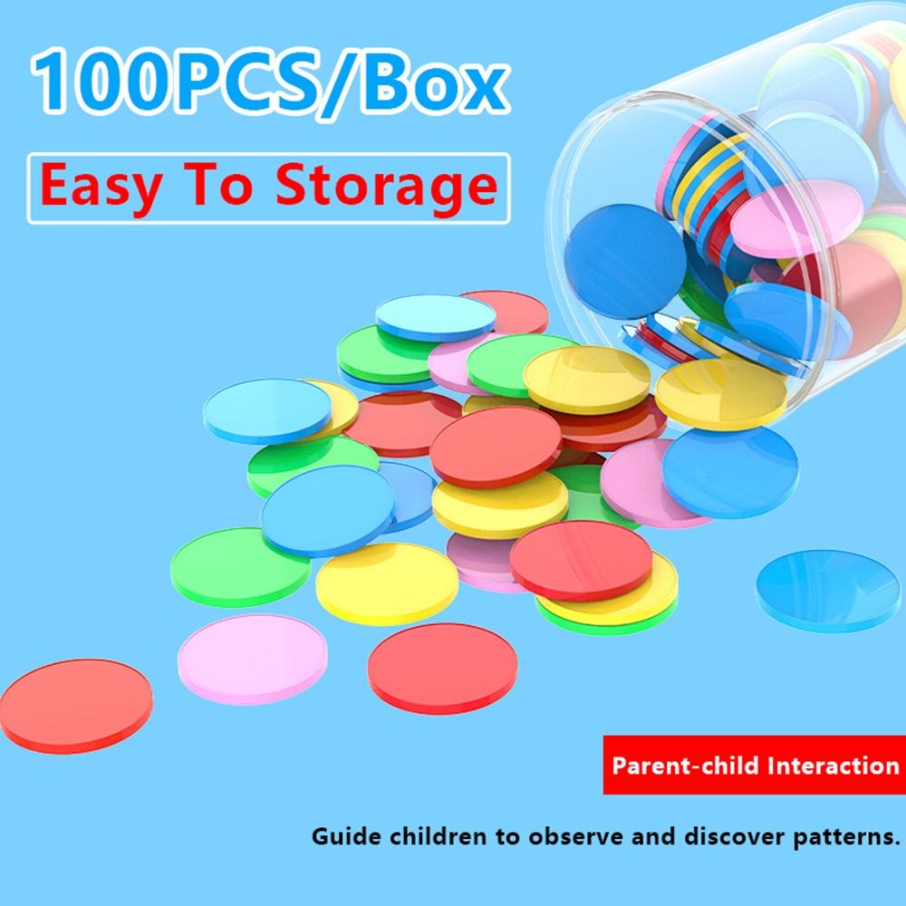 100pcs Plastic Counting Chips  - đánh giá và giá Board Game Hegemony