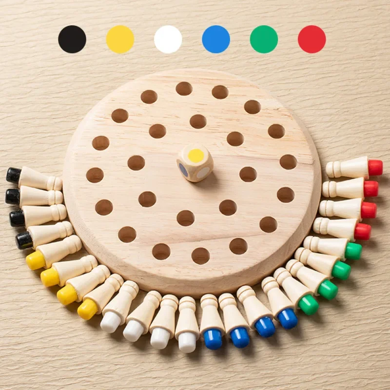1PC Wooden Memory Match Stick  - đánh giá và giá Board Game Oath