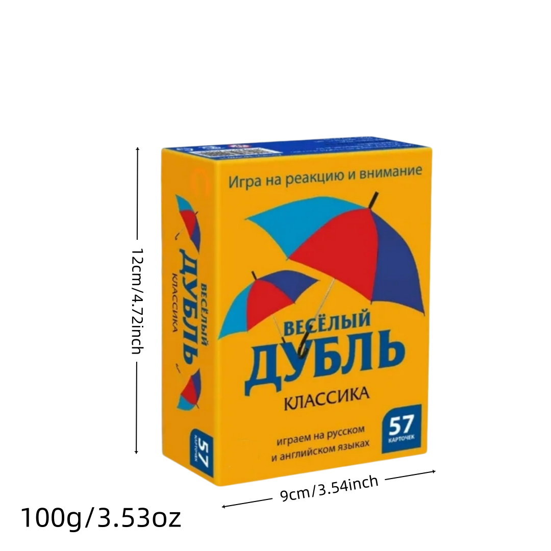 《Весёлый ДУБЛЬ：Fun Duplicate:  - đánh giá và giá Board Game Solo