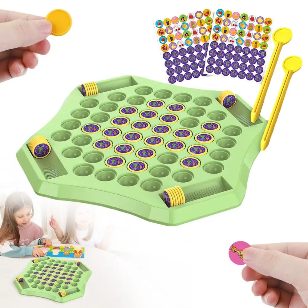 1PC Animal/Fruit Flip Chess 54 - đánh giá và giá Board Game Oath