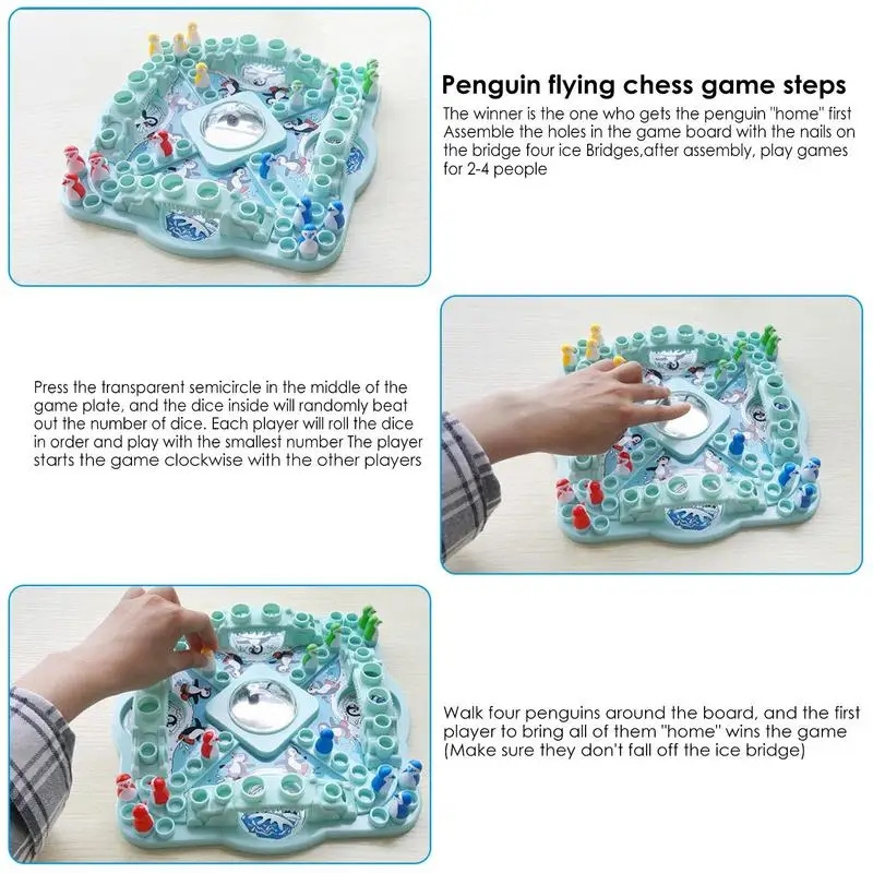 Multiplayer Penguin Flying Che - đánh giá và giá Board Game Multiplayer