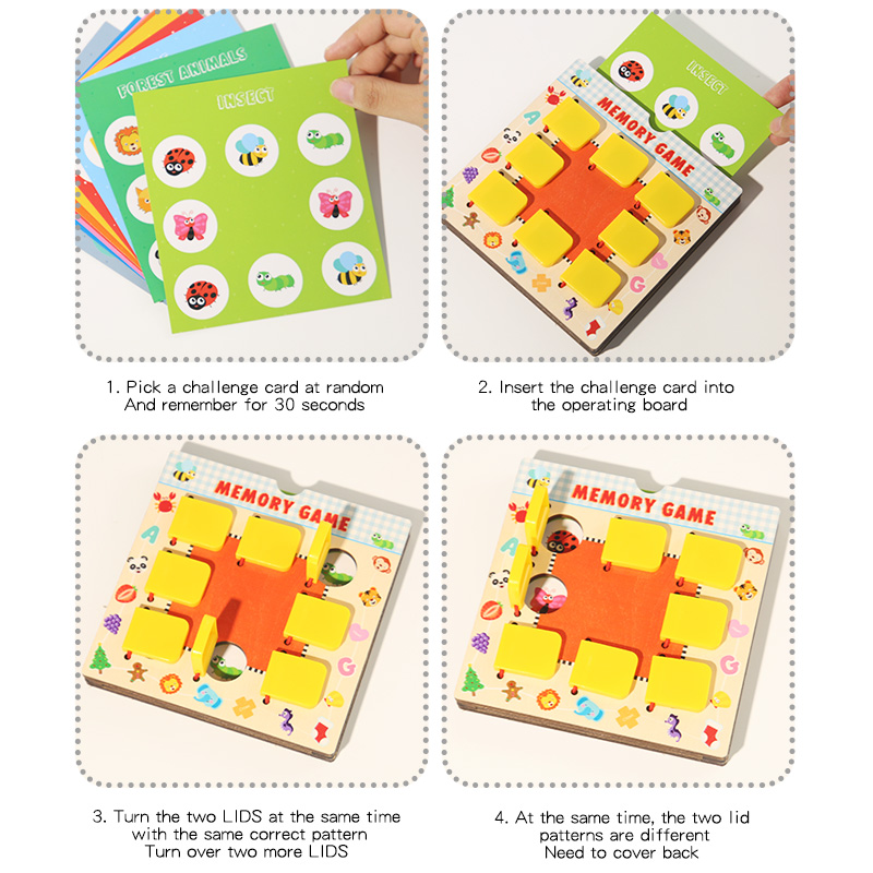 Wooden Memory Chess Toy For Ch - đánh giá và giá Board Game Oath