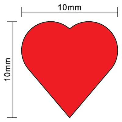 100Pcs 10mm*5mm Red Heart Shap - đánh giá và giá Board Game Hegemony