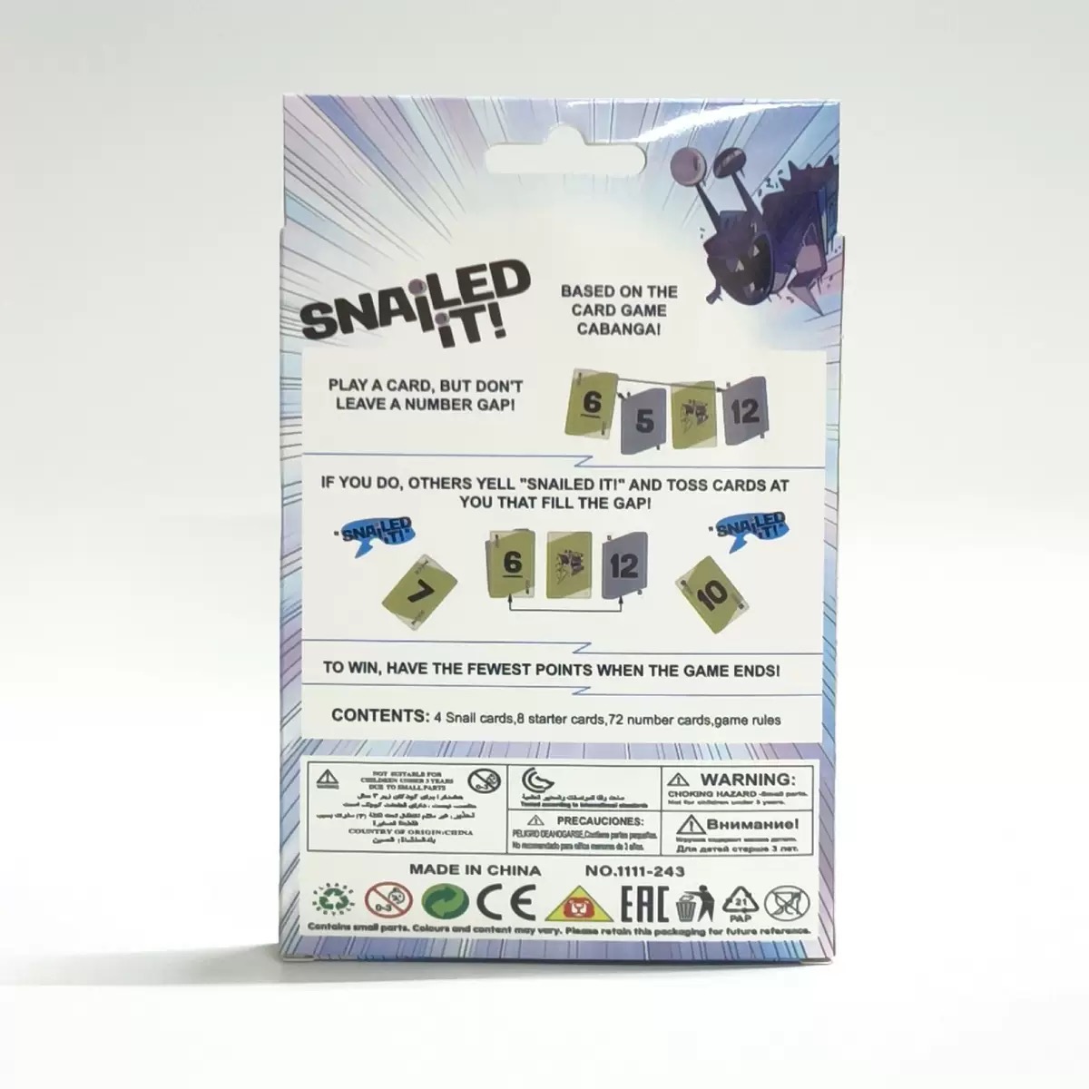 Snailed it Board game cards pa - đánh giá và giá Board Game Solo